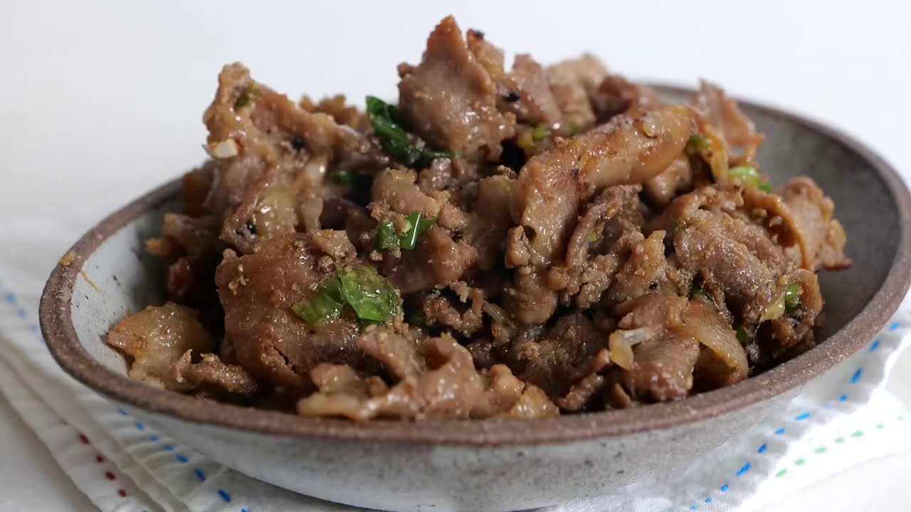 은은하게 단맛돌면서 아이들이 좋아하는 간장불고기