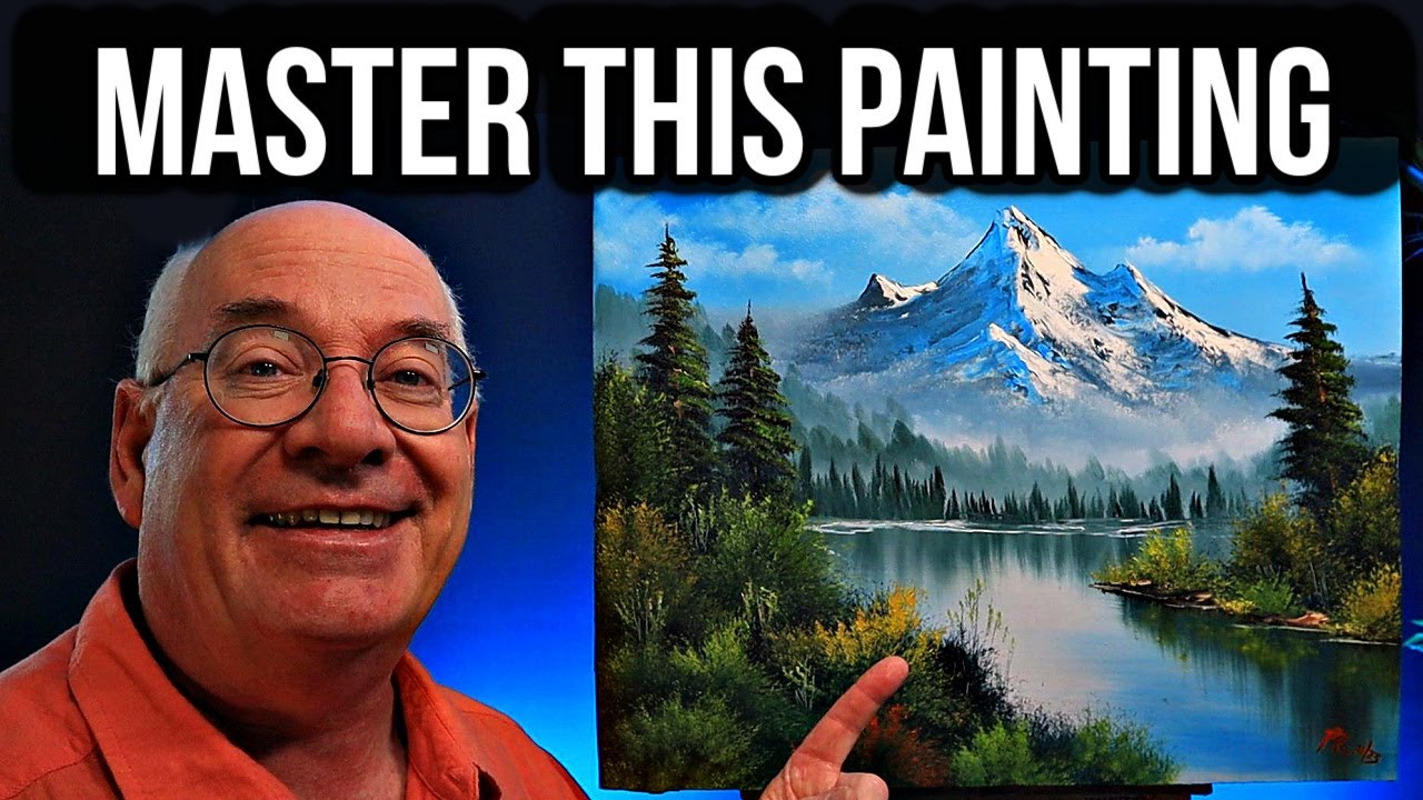 Learn 5 key elements to Improve your Bob Ross paintings
