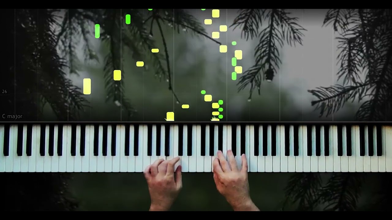 Ninne Yarim - Duygusal Piano Müziği ( Yağmur sesi Eşliğinde )