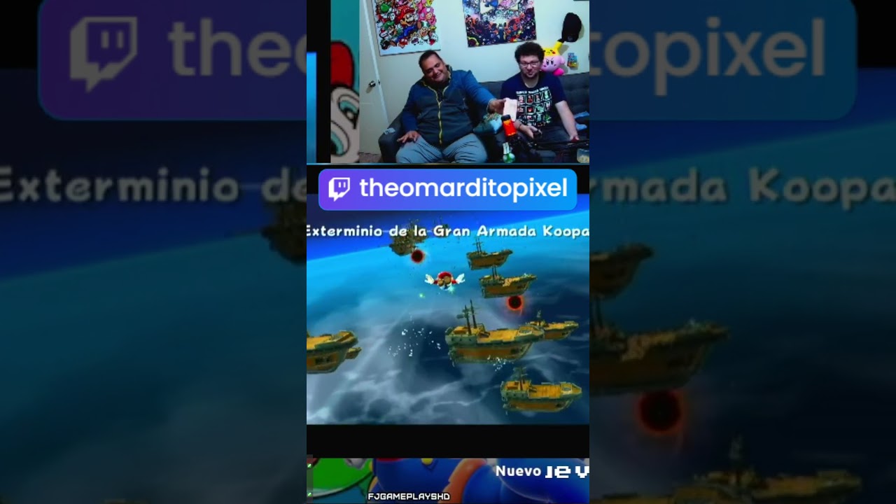 G4larce moment #italiano #supermariogalaxy #extensible #twitch #streaming #shorts