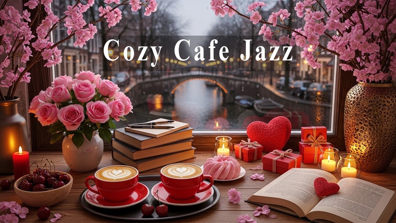 [Spring Coffee Jazz] ☕ Positive Energy Jazz Piano & Smooth Bossa Nova for a Great Mood