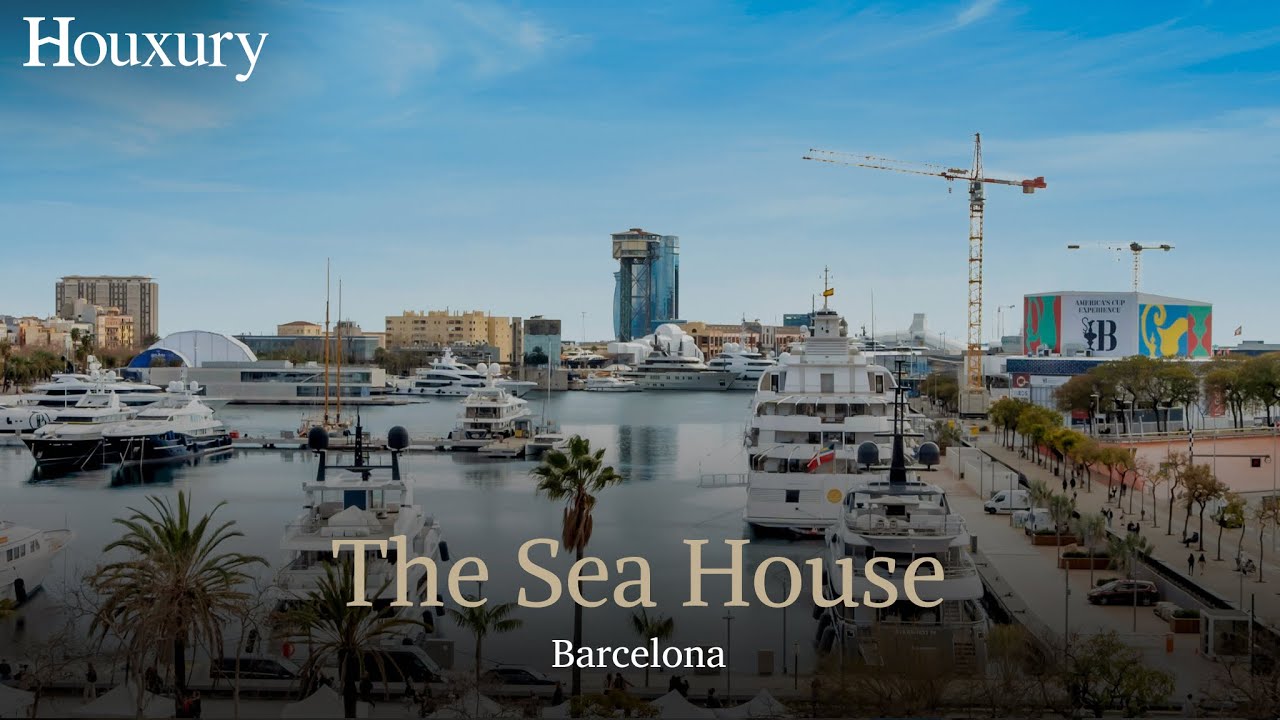 An Inspiring Home by the Sea in Port Vell, Barcelona: The Sea House
