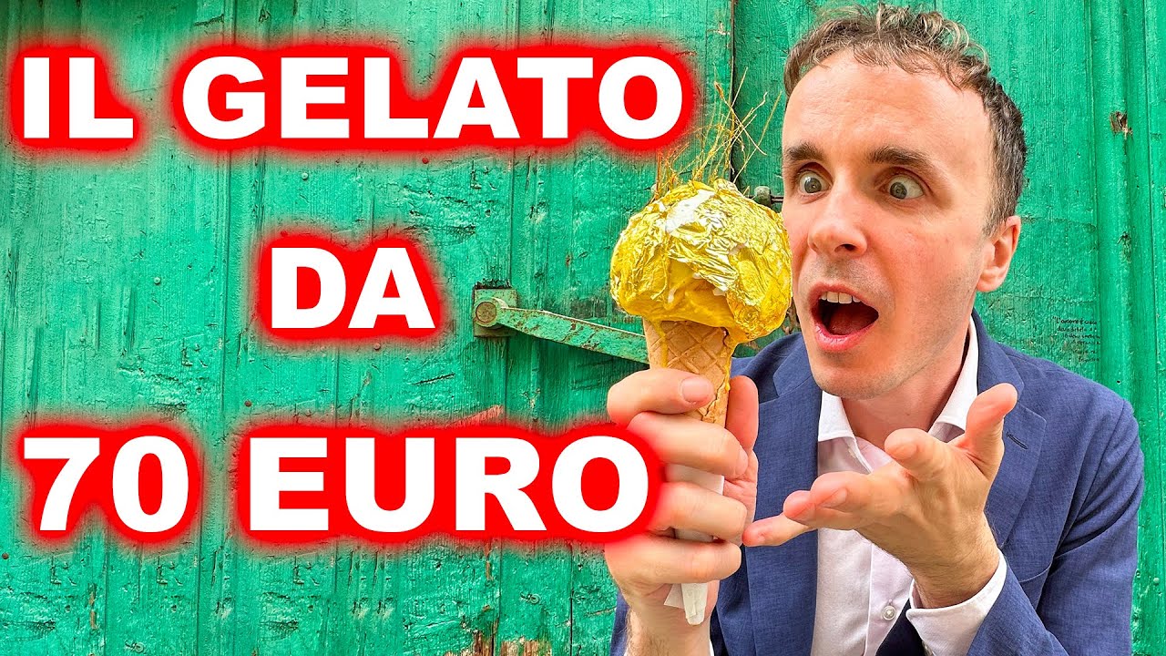 IL CONO GELATO DA 70 EURO: il migliore del mondo!