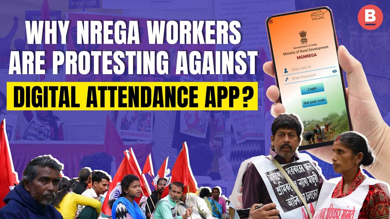 Bruised Finger, No Internet: Why are NREGA Workers Protesting Against Digital Attendance App? | BOOM
