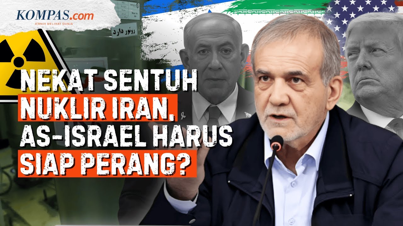 Nuklir Iran Harga Mati! Siap Perang jika Israel-AS Mengusik