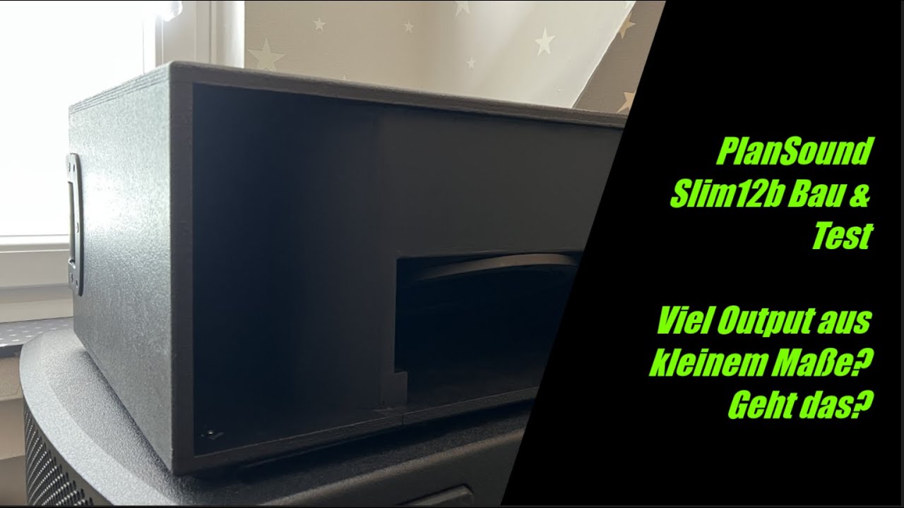 PlanSound Slim12b Bau & Test | Neue Tops (Seeburg K2Nd) | PA Anlage