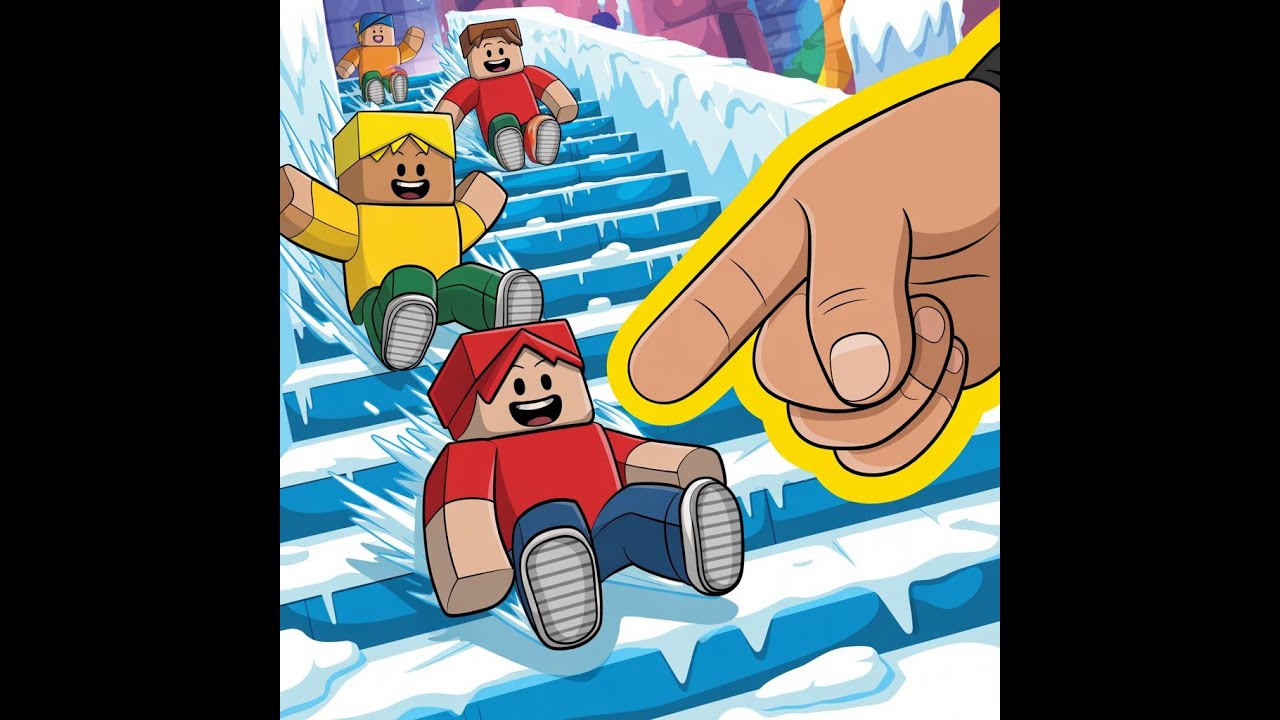 Roblox'ta Kaygan merdiven oyunu