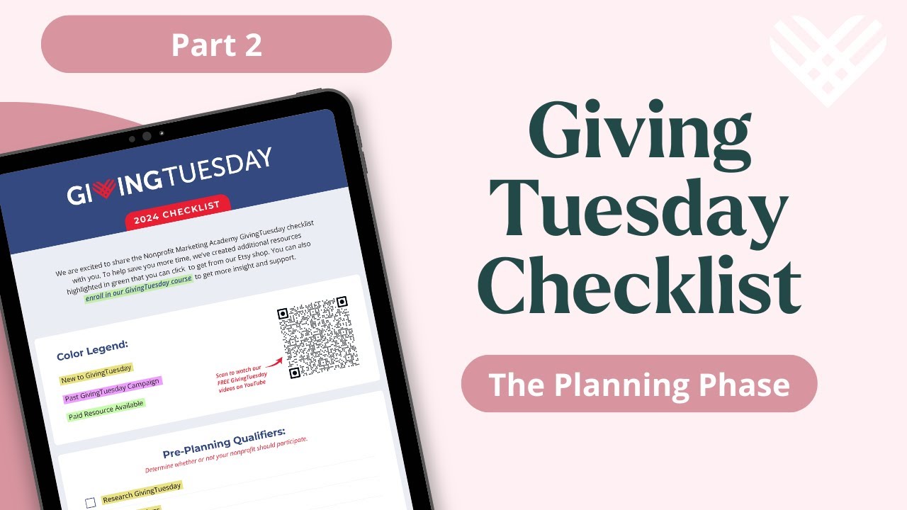 September Giving Tuesday 2024 Campaign Checklist | Part 2