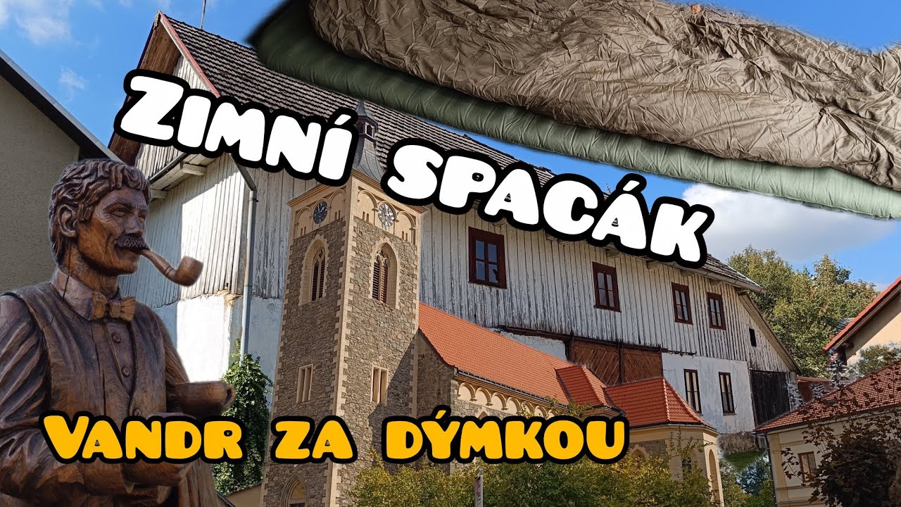 Vandr za dýmkou | ❄️ Zimní spacák Carinthia | podzimní příroda 🍂