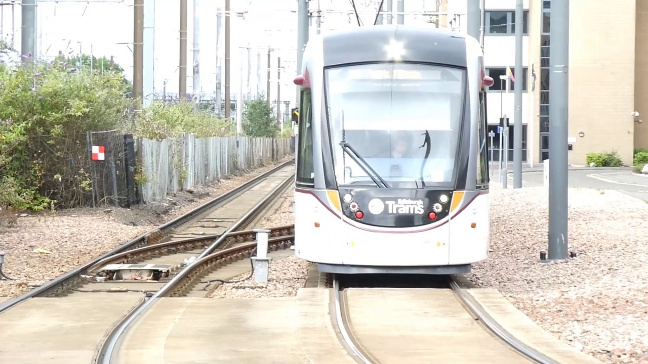 Trams in: Edinburgh - July 2018