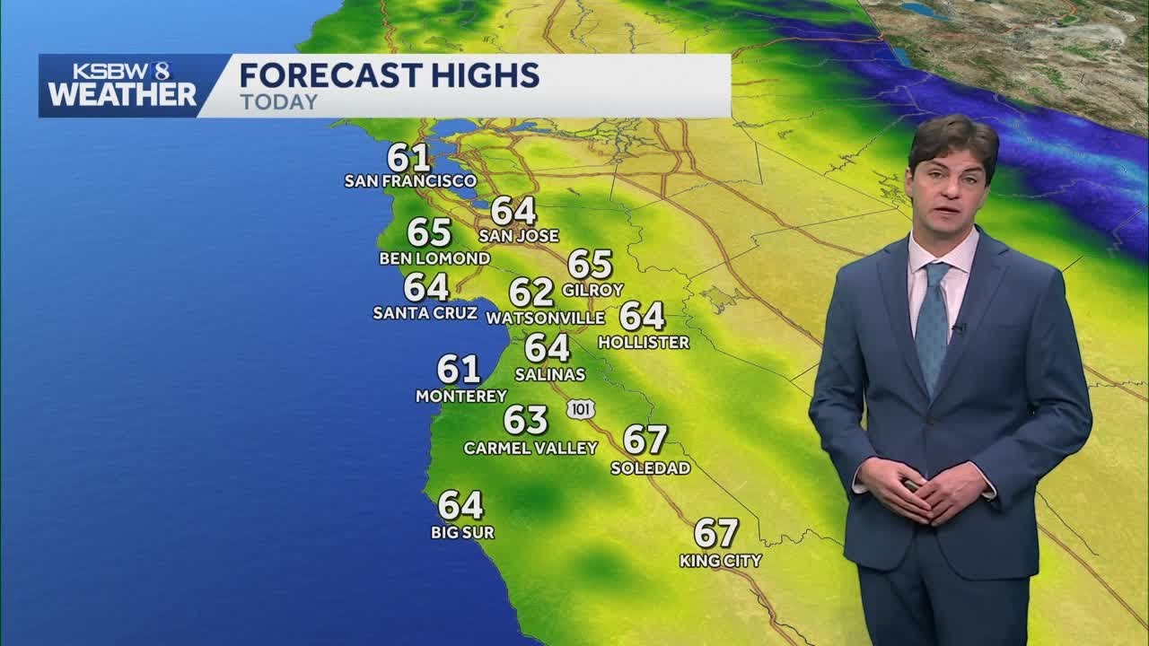 February 13 KSBW Weather Forecast