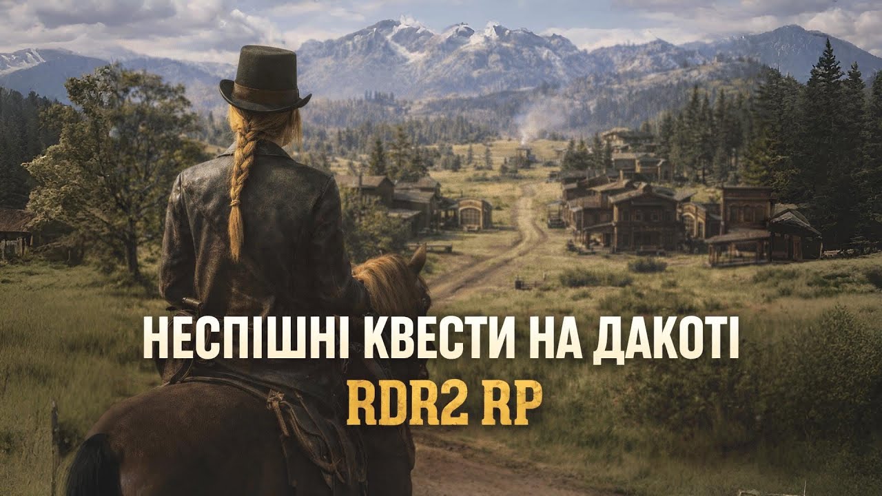 Будні Дакоти: робота, квести й пригоди | DAKOTA UA | RDR2 RP SOLO #7