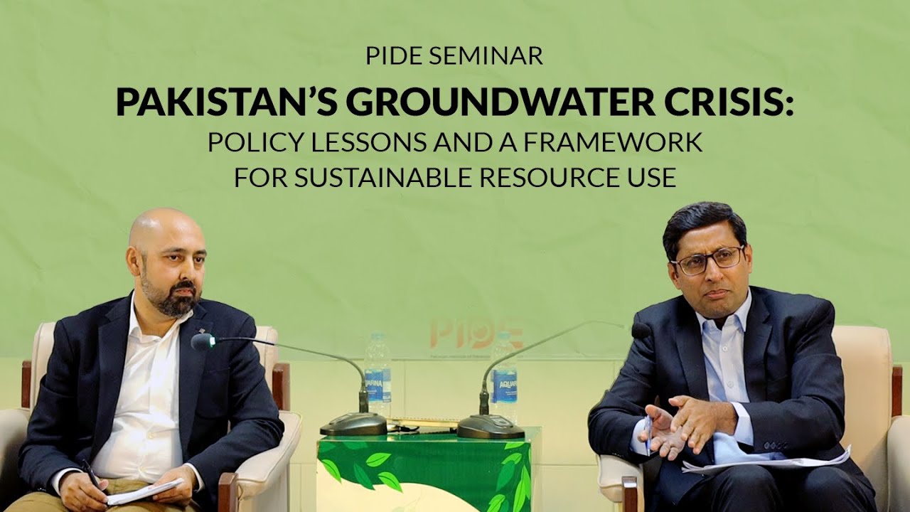 Pakistan's Ground Water Crisis: Policy Lessons and a Framework for Sustainable Resource Use