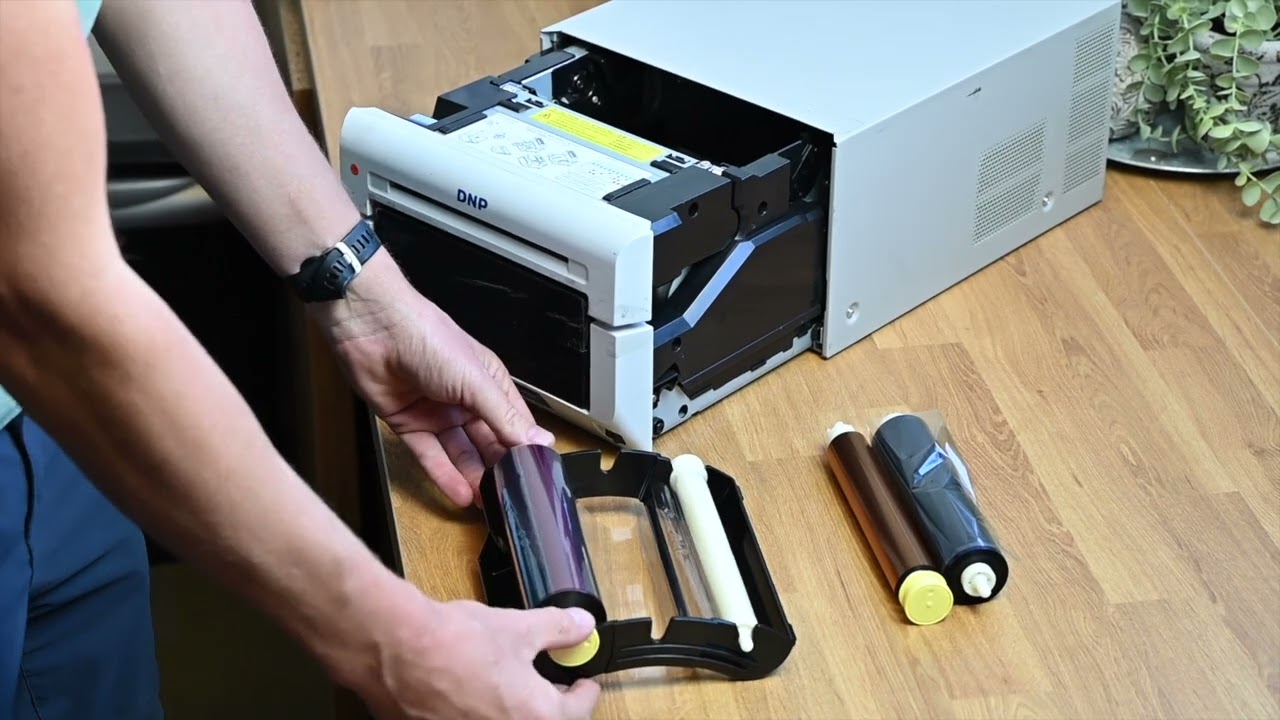 Selfiematon Premium - Comment changer le papier et l'encre de l'imprimante DNP DS620