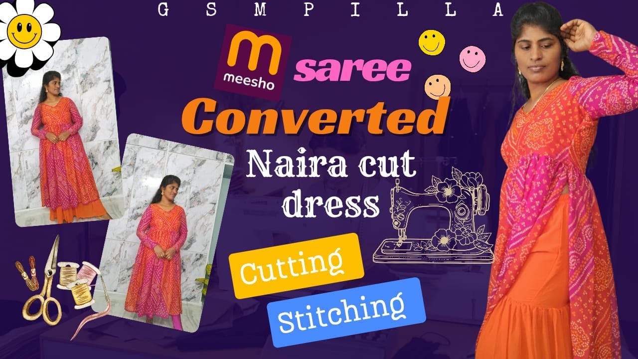 Naira cut model dress cutting  and stitching  .I used the Laining  for only yolk part