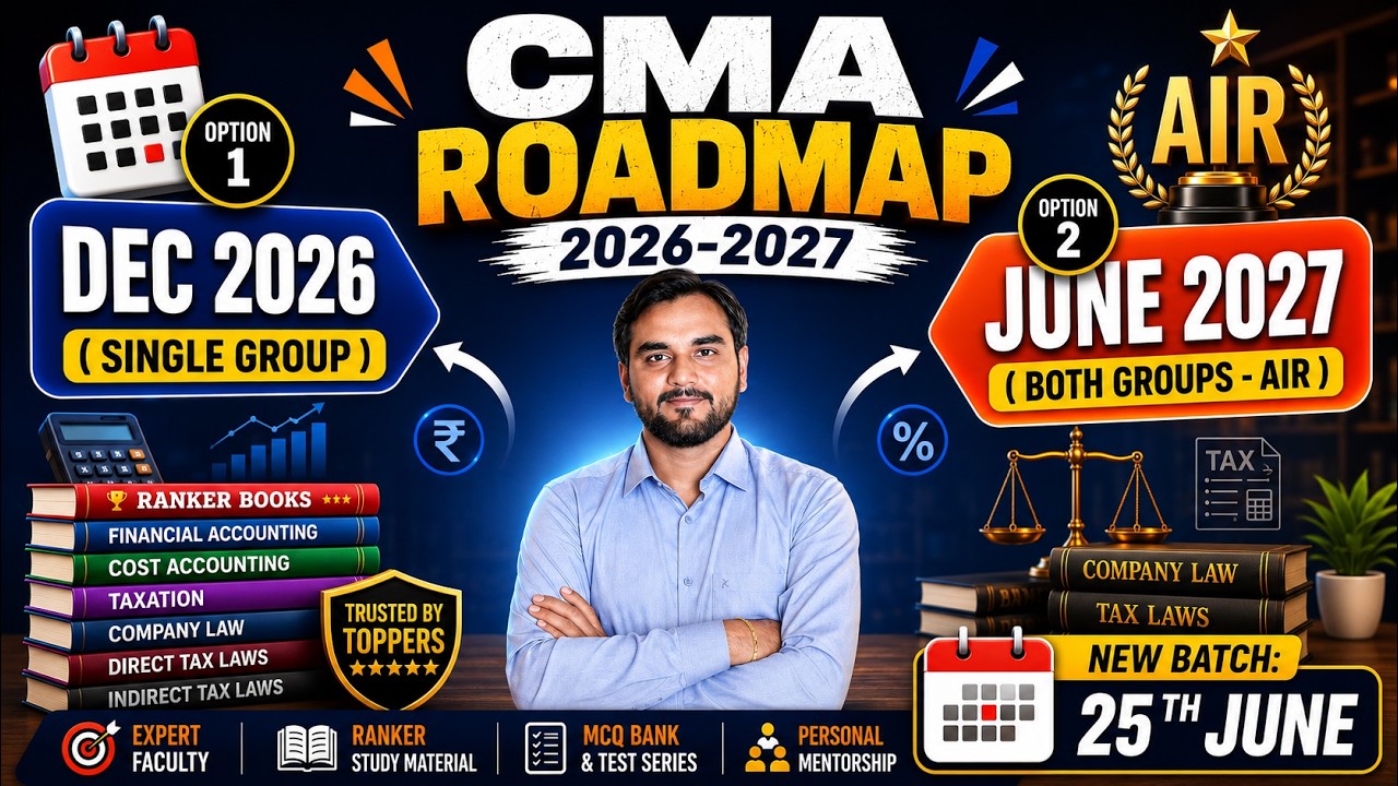 CMA Intermediate and Foundation Roadmap for 2026-2027