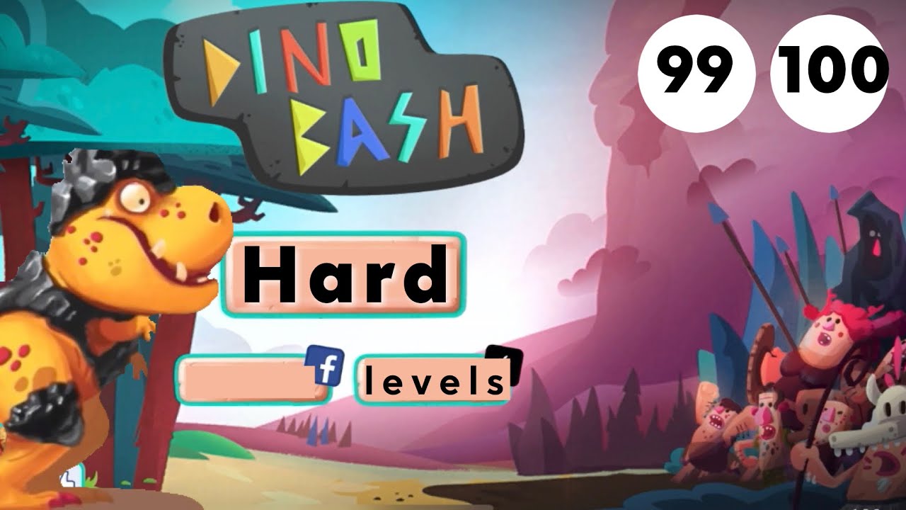 Dino bash super hard levels (99-100)