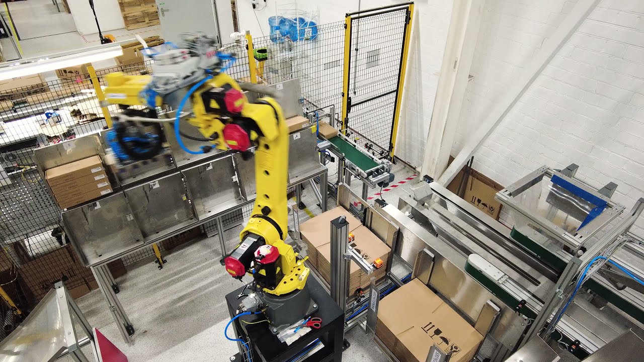 Advanced Robotics in Packaging: A High-Capacity System with 550pcs/h !!!