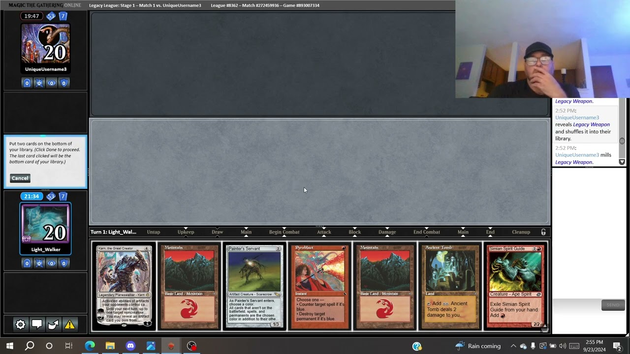 Mono Red Painter featuring Karn 4 Bauble 🏆
