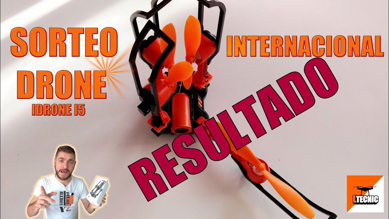 RESULTS DRONE IDRONE I5 LTECNIC DRAW