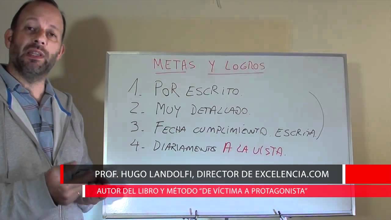 Cómo alcanzar las metas :: Prof. Hugo Landolfi