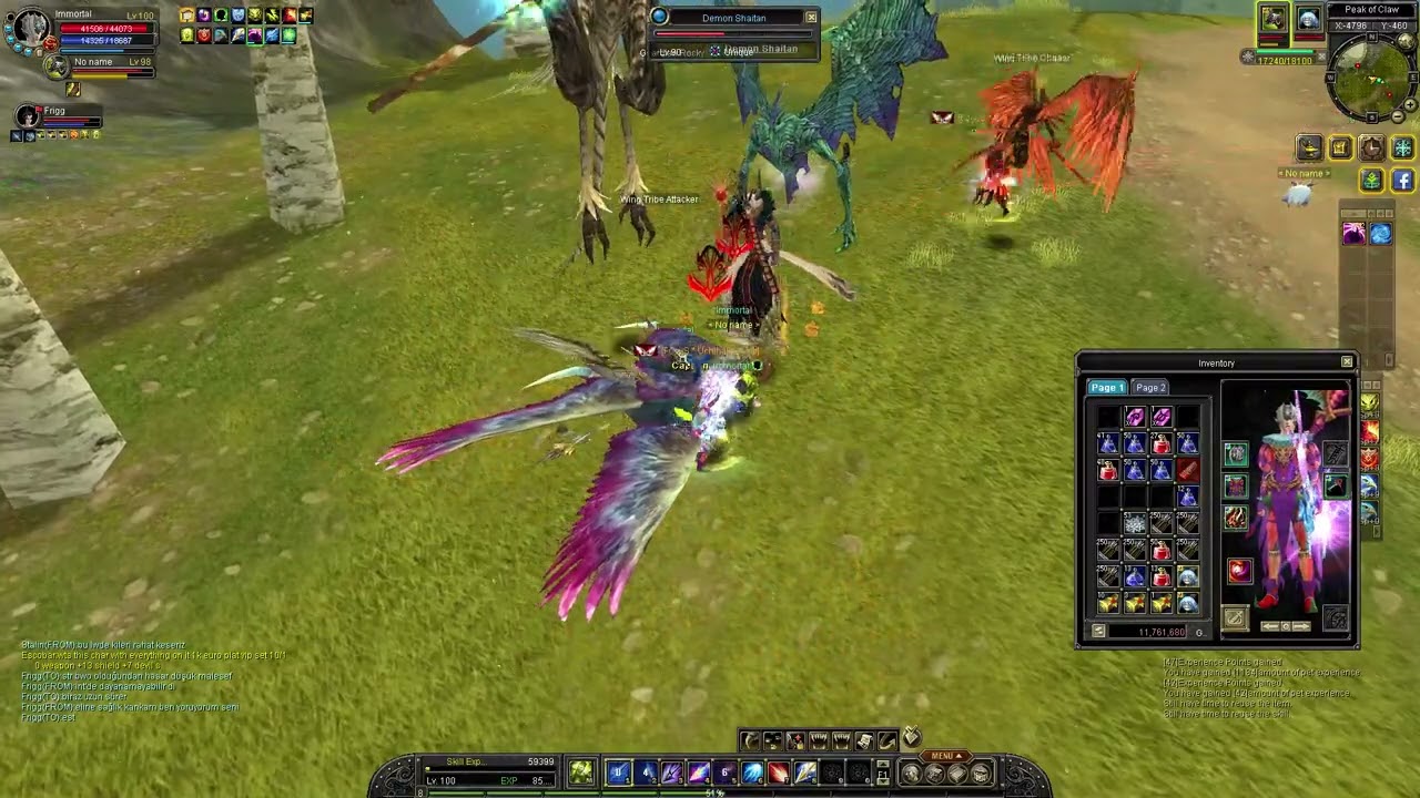 DEMON SHAITAN KESİLİŞİ! iSRO METIS 100 Lv Str Bow Çar İle Tek Başımıza Demon Kestik! #isrometis #54