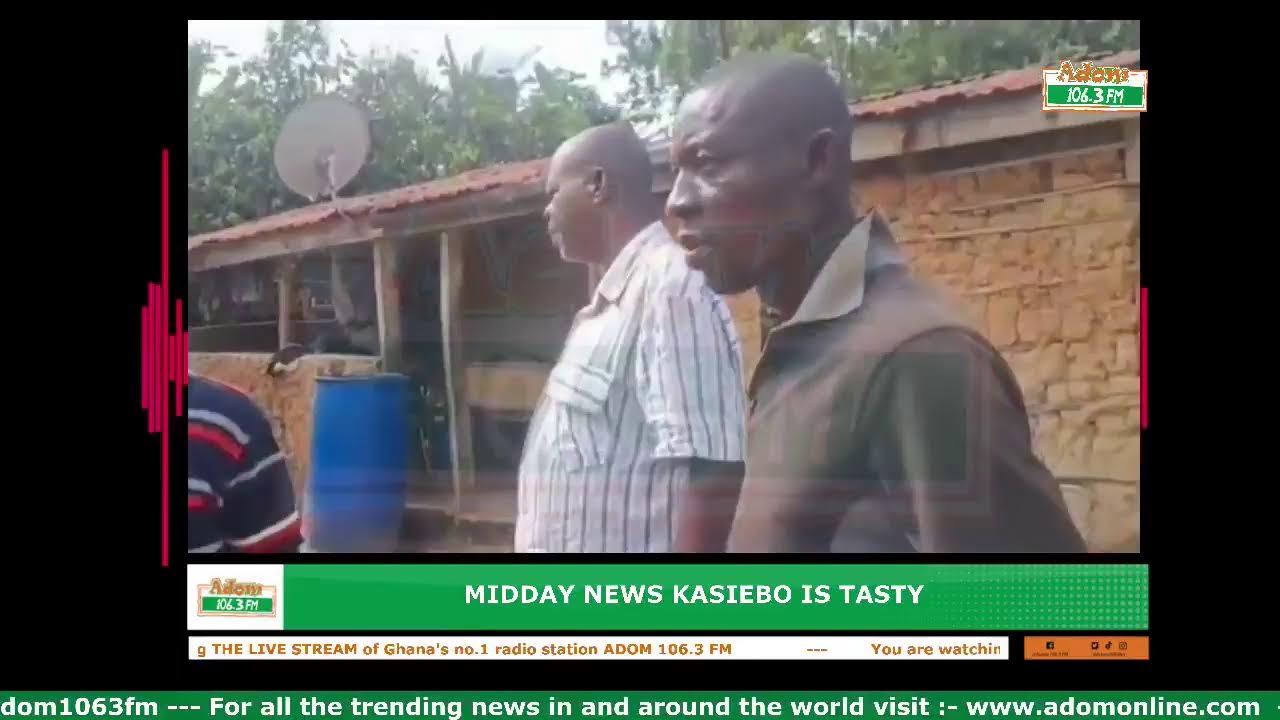 Midday News Kasiebo Is Tasty on Adom 106.3 FM (19-03-26)