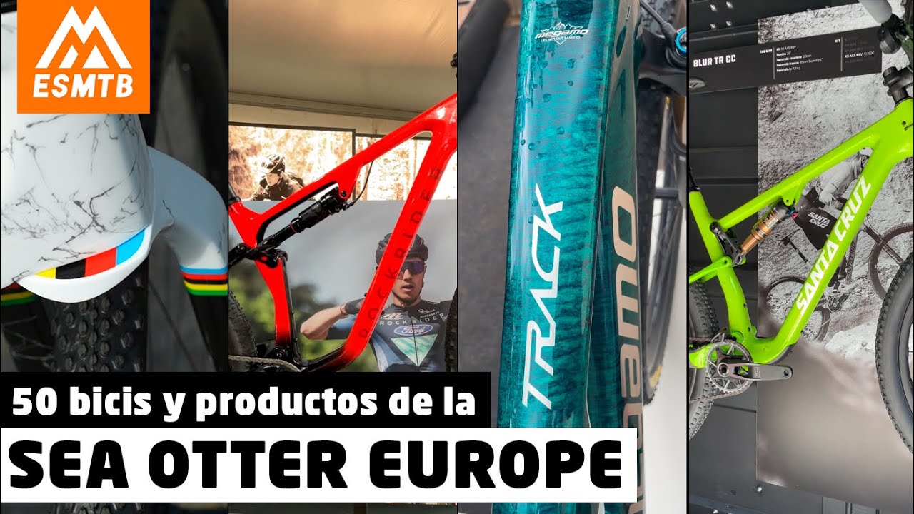 50 bicis, novedades y productos de la Sea Otter Europe 2023