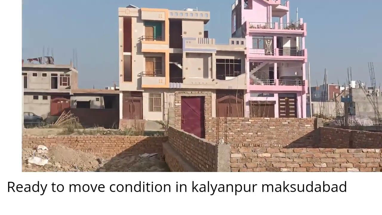Ready to move condition plot in Kalyanpur New shivli Road nearby Eldeco county ( maksudabad )