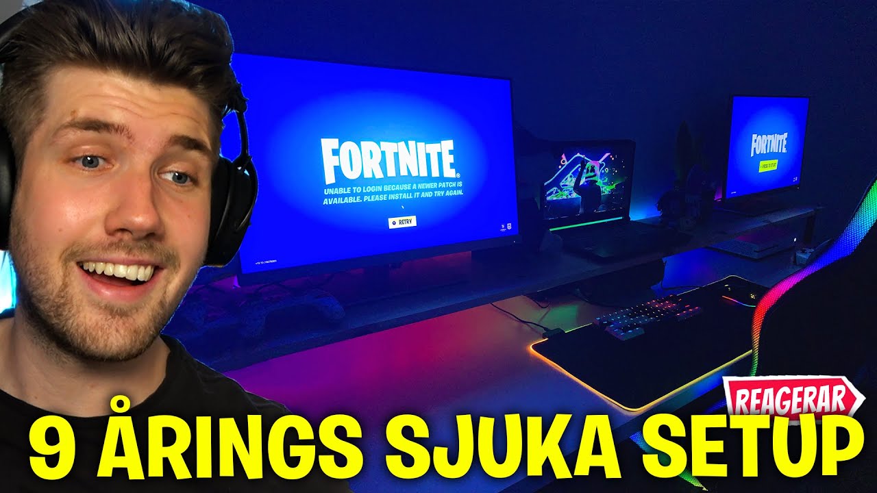 DEN BÄSTA FORTNITE-SETUPEN JAG SETT I MITT LIV! *REAGERAR PÅ ERA SETUPS DEL 10*