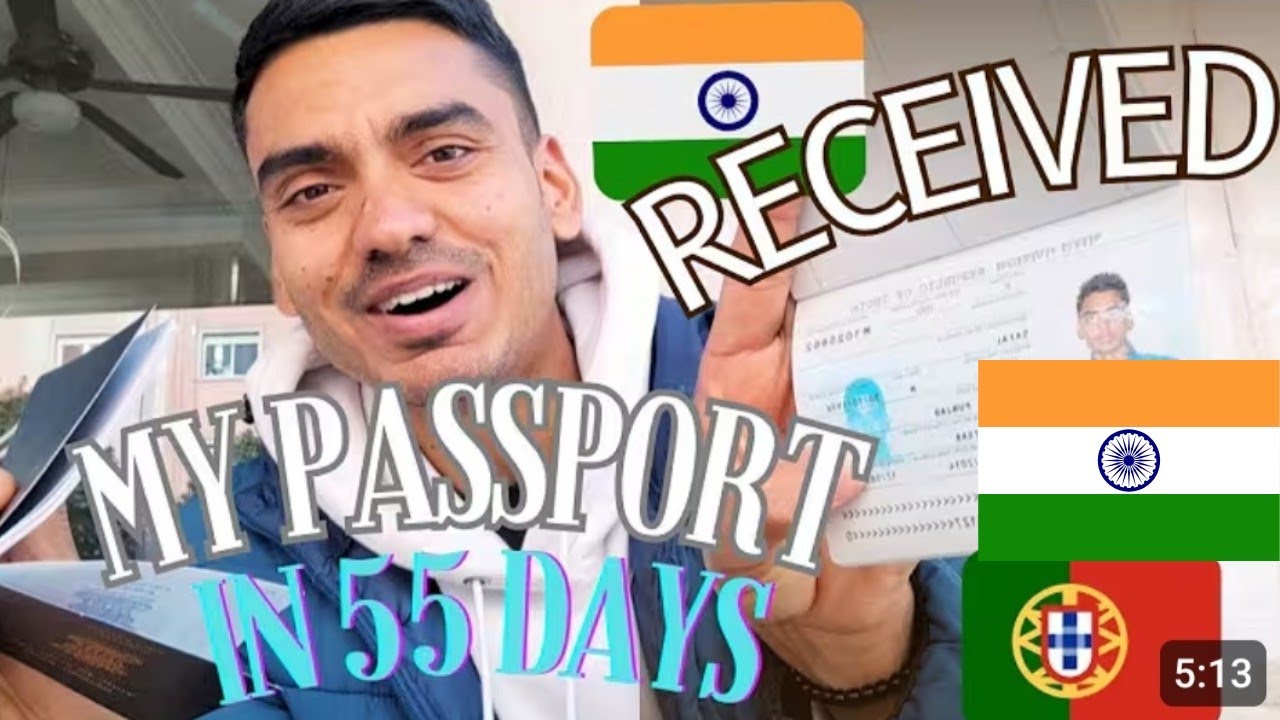 Received My Indian Passport in Portugal After Renewal / Renew Indian Passport in Portugal