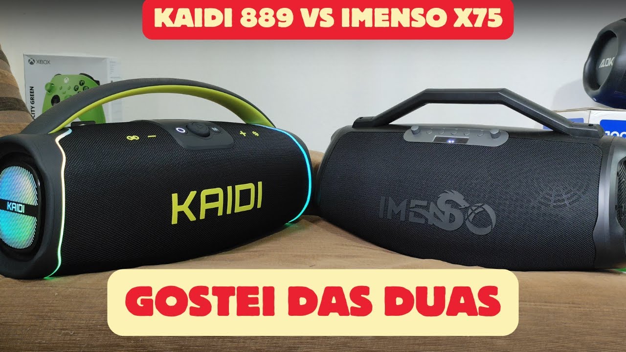 KAIDI KD 889 VS IMENSO IMS X75 - DUELO DE TITÃS