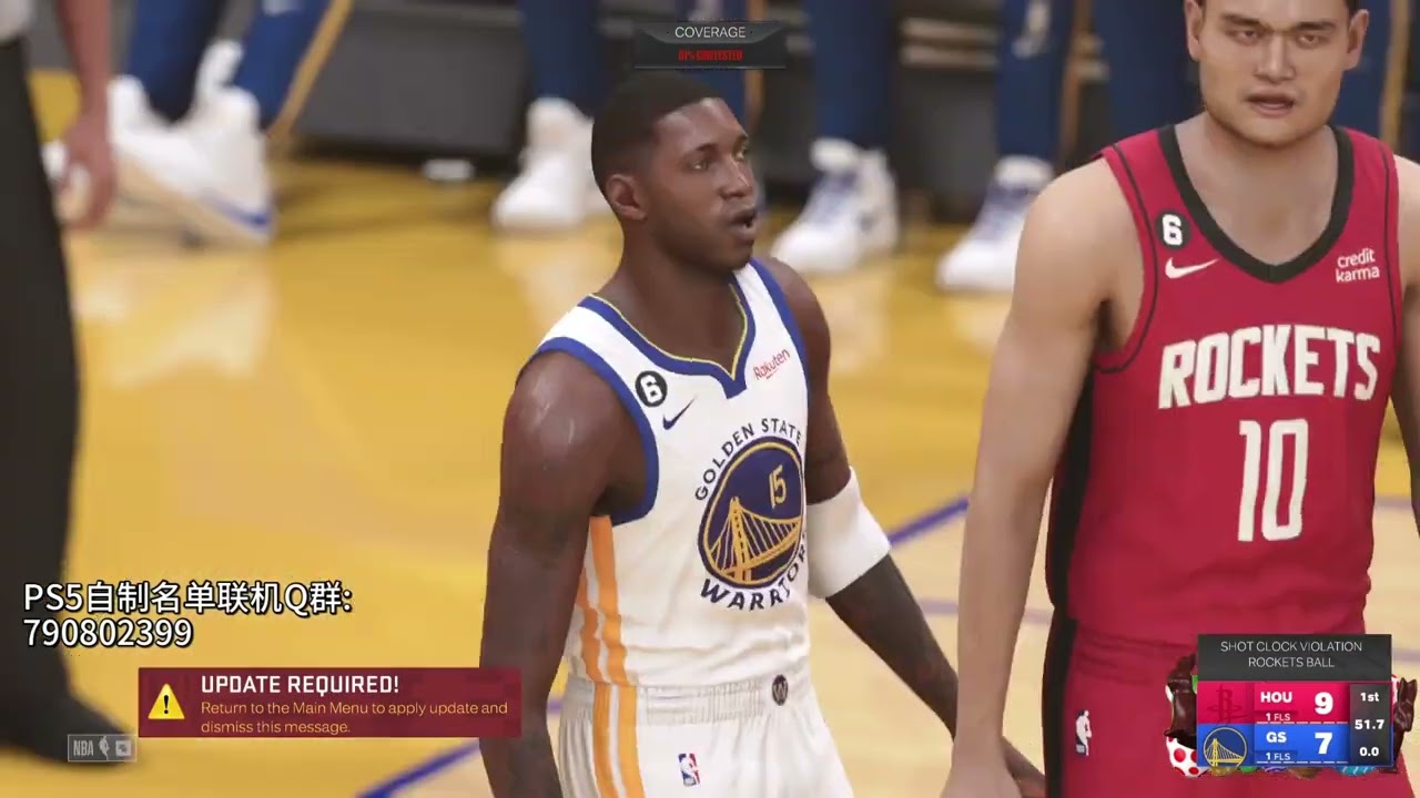 [2K23 Myteam]免费用价值两千万的阵容联机是啥体验？