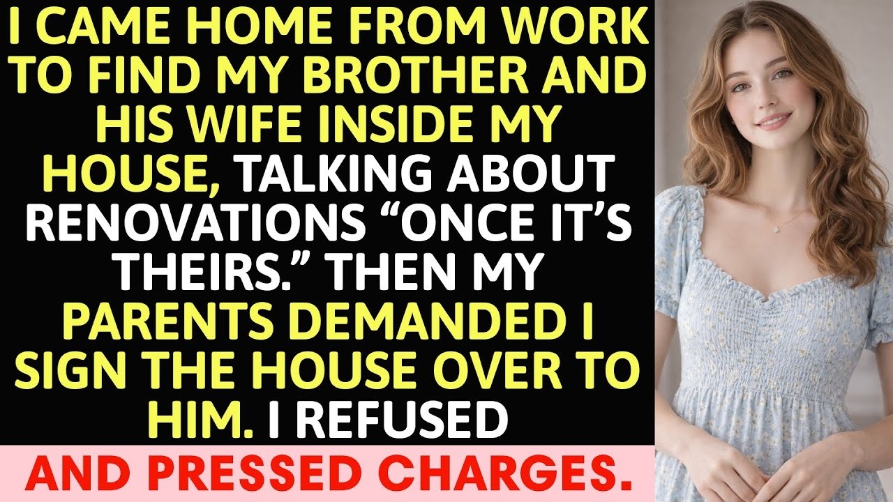 I Came Home From Work — My Brother Was Living In My House