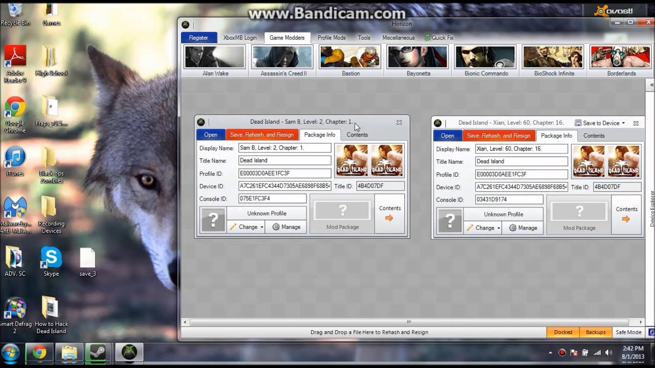 How to mod Dead Island using Horizon