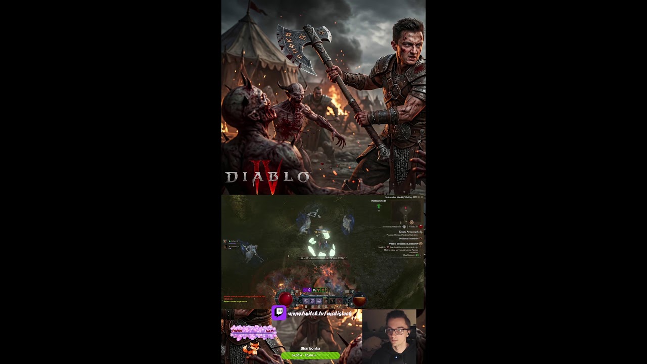 🐎 Heroski 3 r&oacute;żnej treści 🐎 Tw&oacute;rczość, odpoczynek, granie. 💤 Diablo przed spaniem teraz!