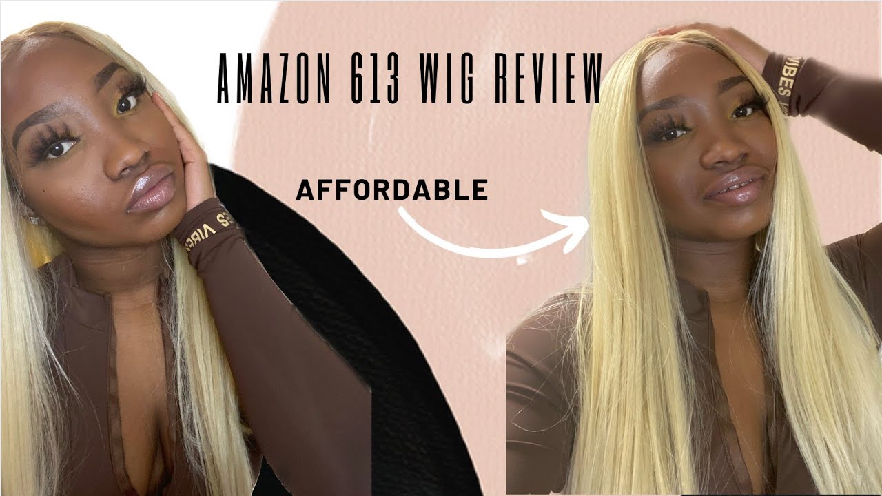 RAW 613 SYNTHETIC WIG REVIEW!! |Watch me install and slay this  affordable wig from amazon