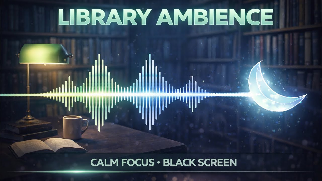 8 Hours Quiet Study Ambience 📚 Background Noise for Focus & Studying