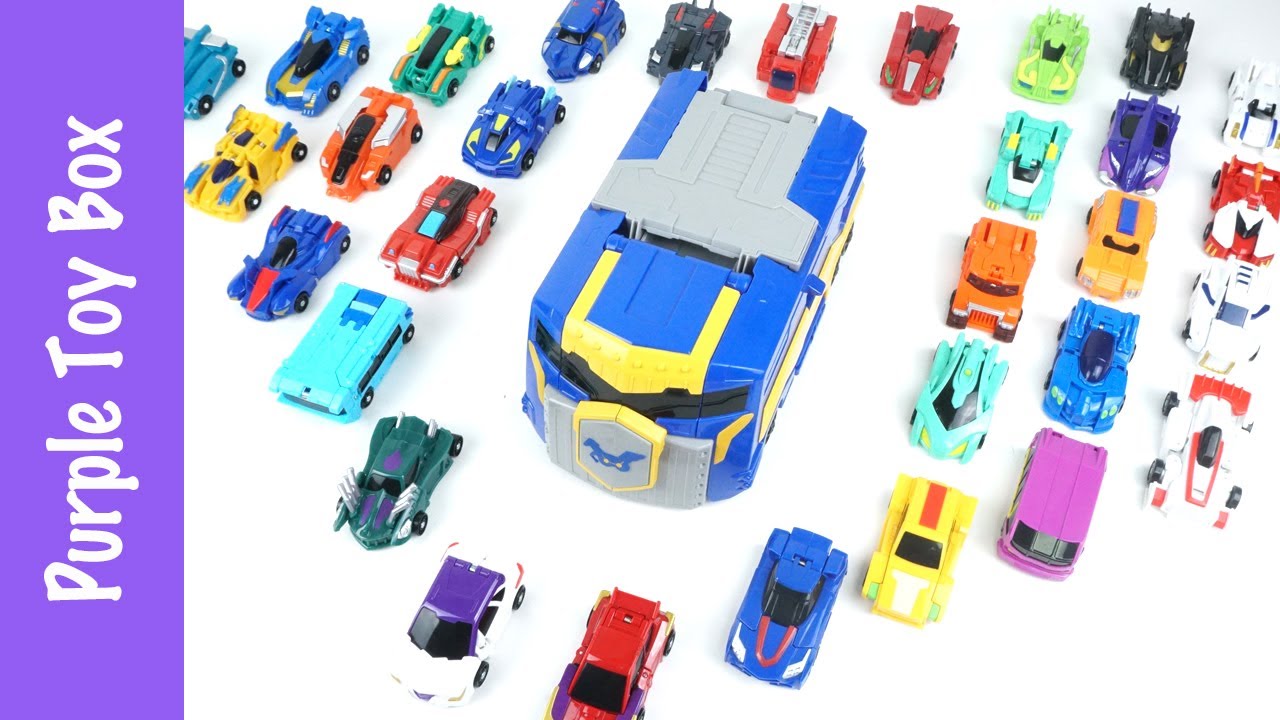 메가 발키로스 와 빠샤메카드S 스타터 장난감 Pasha Mecard S Mini Car Transformer