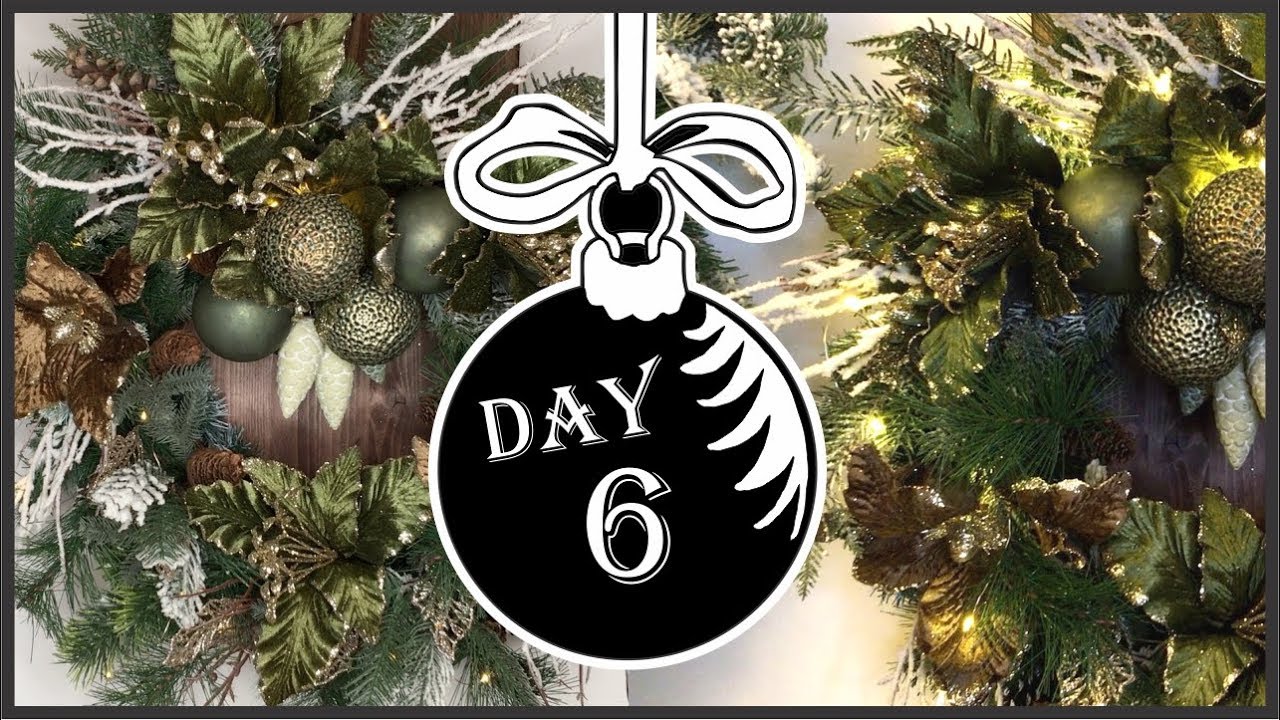 Magnolia Wreath DIY | Winter Wonderland day6