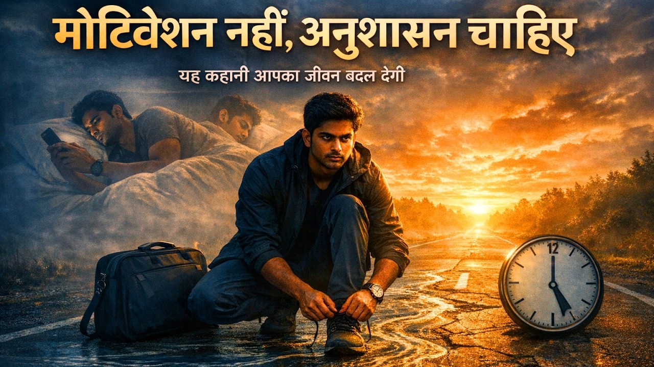 मोटिवेशन नहीं, अनुशासन चाहिए | यह कहानी आपका जीवन बदल देगी | Story Podcast