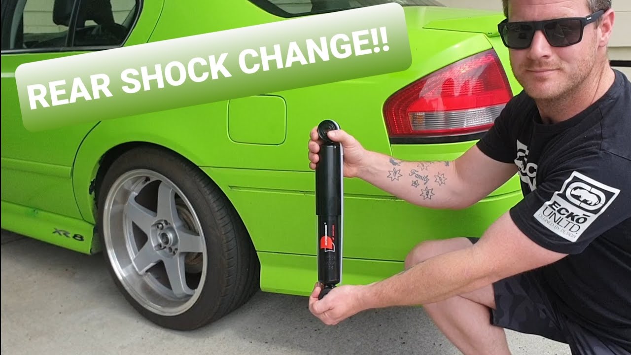 BA XR8 Ford Falcon Rear Shock Absorber Install! | 2025 Season Preparation Continues!