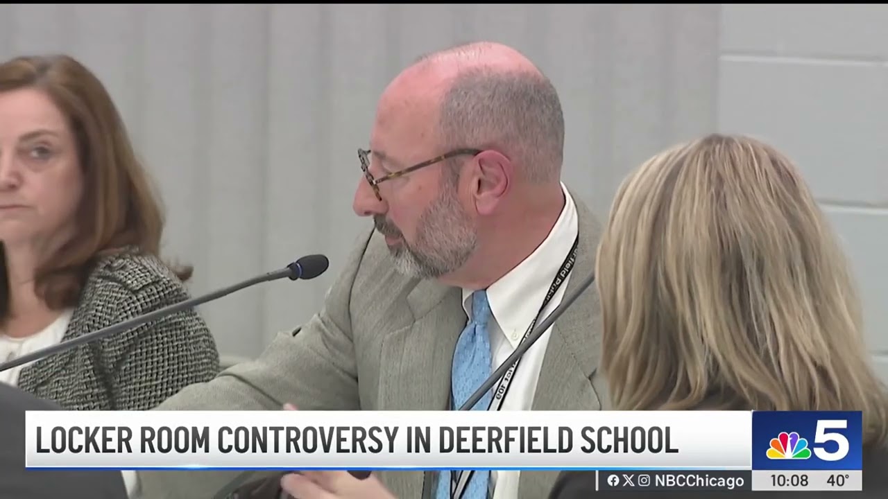Contentious school board meeting held in Deerfield amid locker room controversy