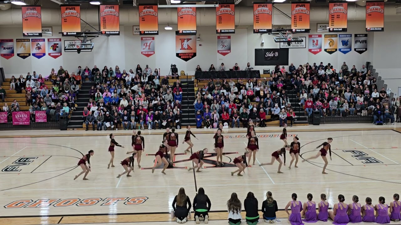 DCE Middle Gold Dance Team Kaukauna Dance Classic 1-17-26 Killer Queens Jazz Routine 1st PLACE!!!!