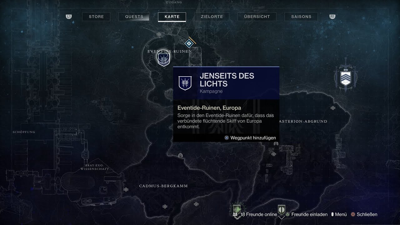 Destiny 2#010 Jenseits des Lichts Story | Eventide Ruinen, Variks Skiff befreien 😍[HD][PS4]