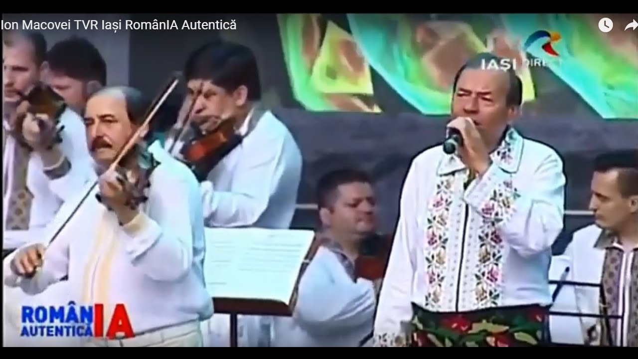 Ion Macovei TVR Iași RomânIA Autentică