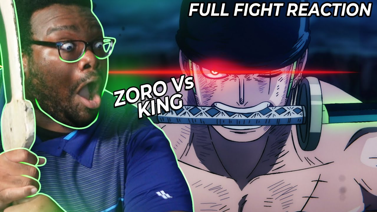 ZORO Vs KING FULL FIGHT REACTION COMPILATION! | One Piece Wano Arc