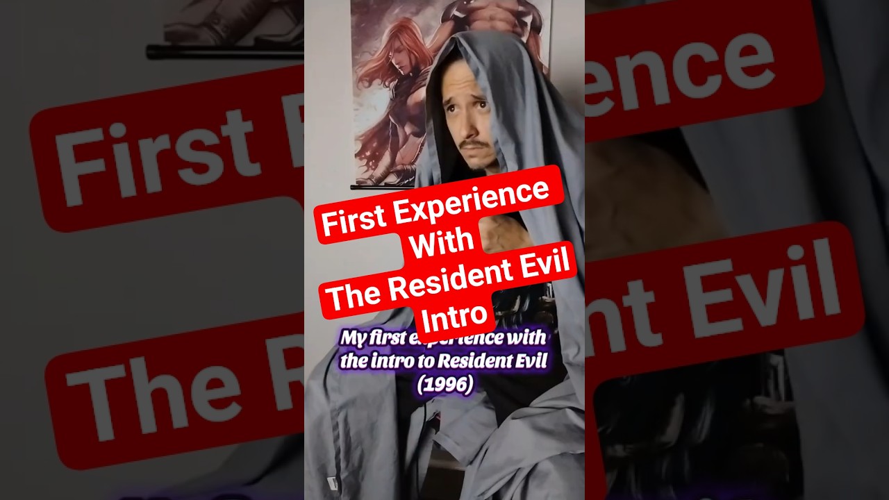 First Experience With The Resident Evil Intro #residentevil #nostalgia #nostalgic #90s #90sgaming