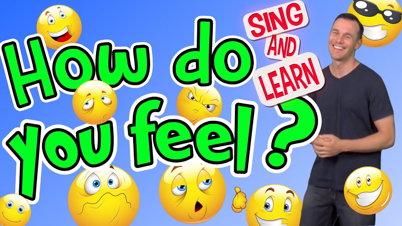 English Lesson for Children｜Learning About Our Feelings | Kids' Song | Sing and Learn