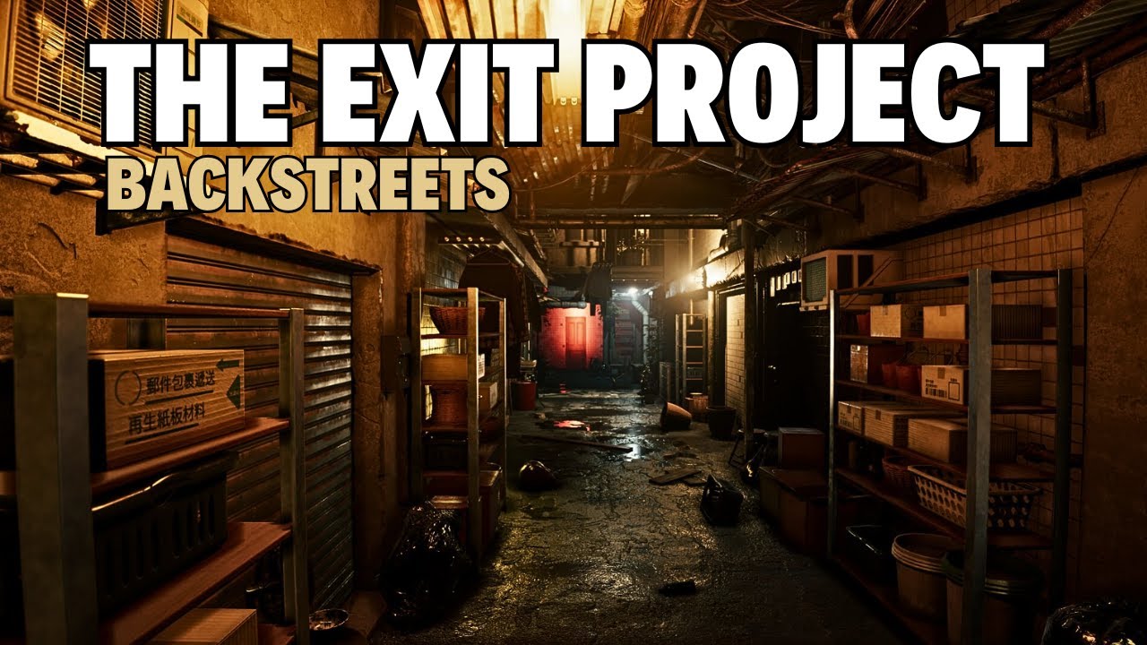 Впервые играю в The Exit Project Backstreet 😱 - прошёл игру за 15 минут.